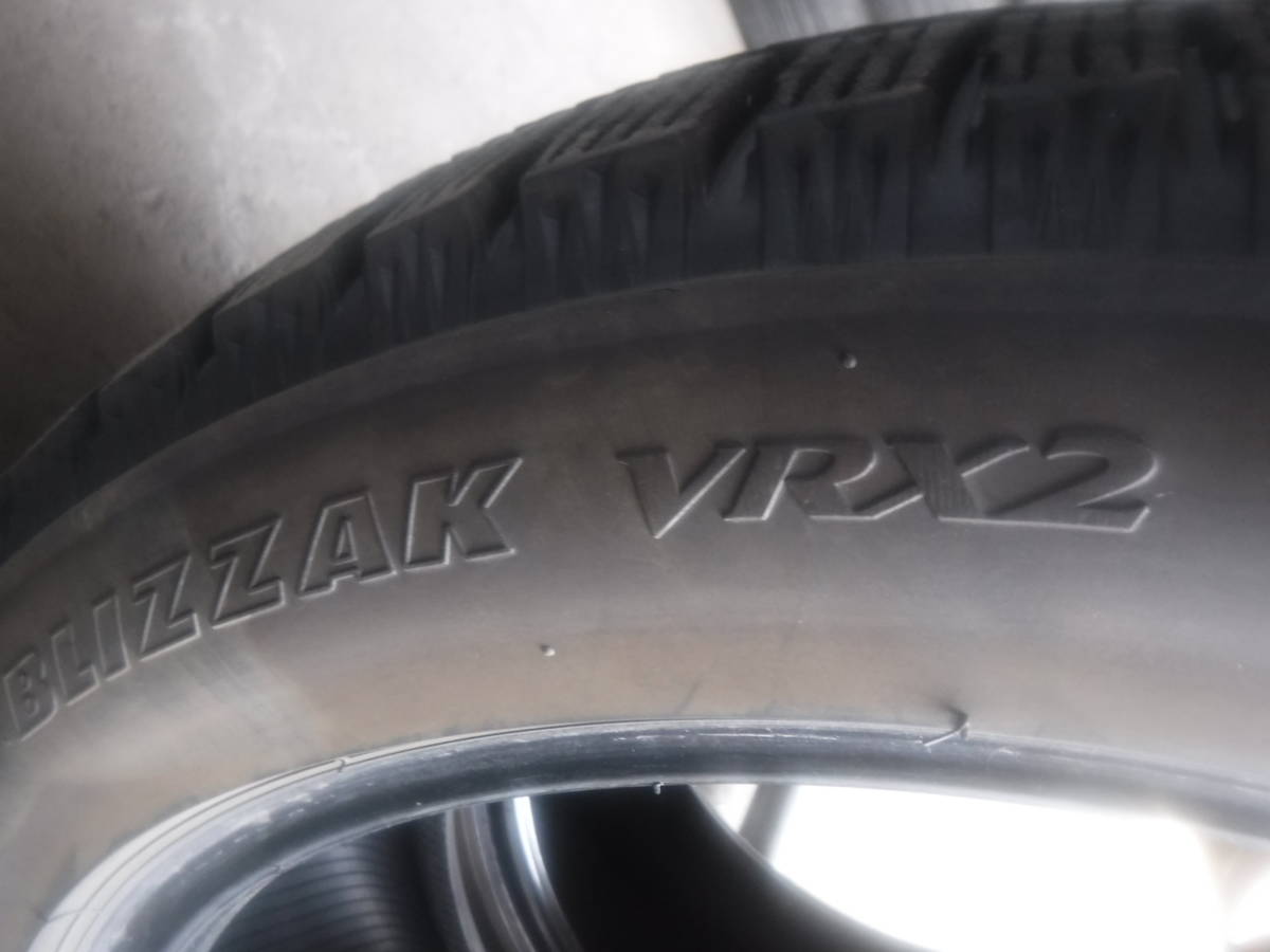 P2175　送料無料 2本SET価格! バリ溝 215/50R18 ブリヂストン BS BLIZZAK VRX2 スタッドレス 215/50/18 215/50-18 エアーチェック済!_画像10