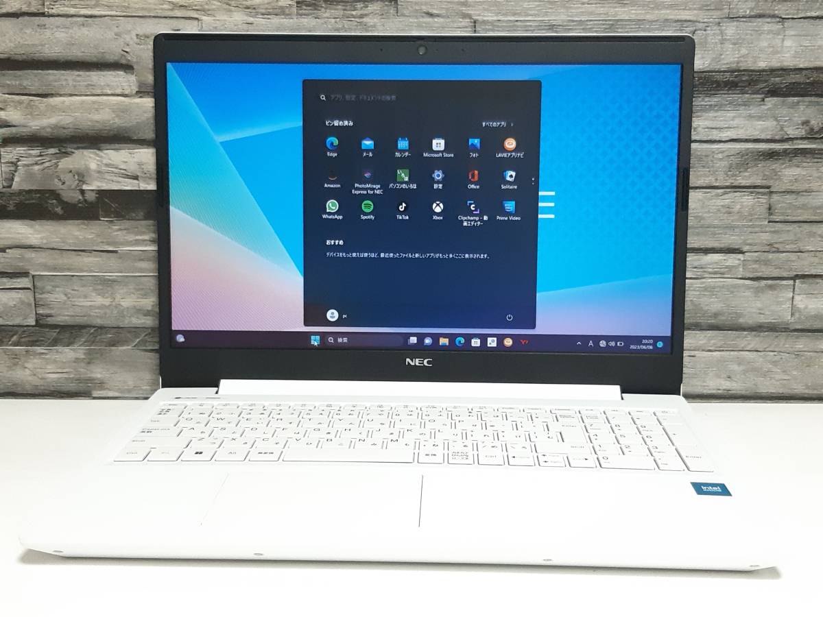 2023年製☆未使用に近い一台☆Windows11正式対応☆NEC☆第11世代
