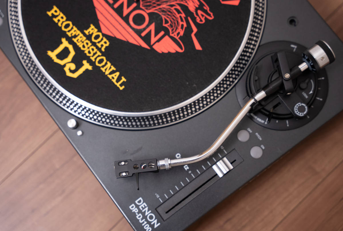 DENON ターンテーブル DP-DJ100(SHURE M44G付) DENON ターンテーブル DP-DJ100(SHURE M44G付)