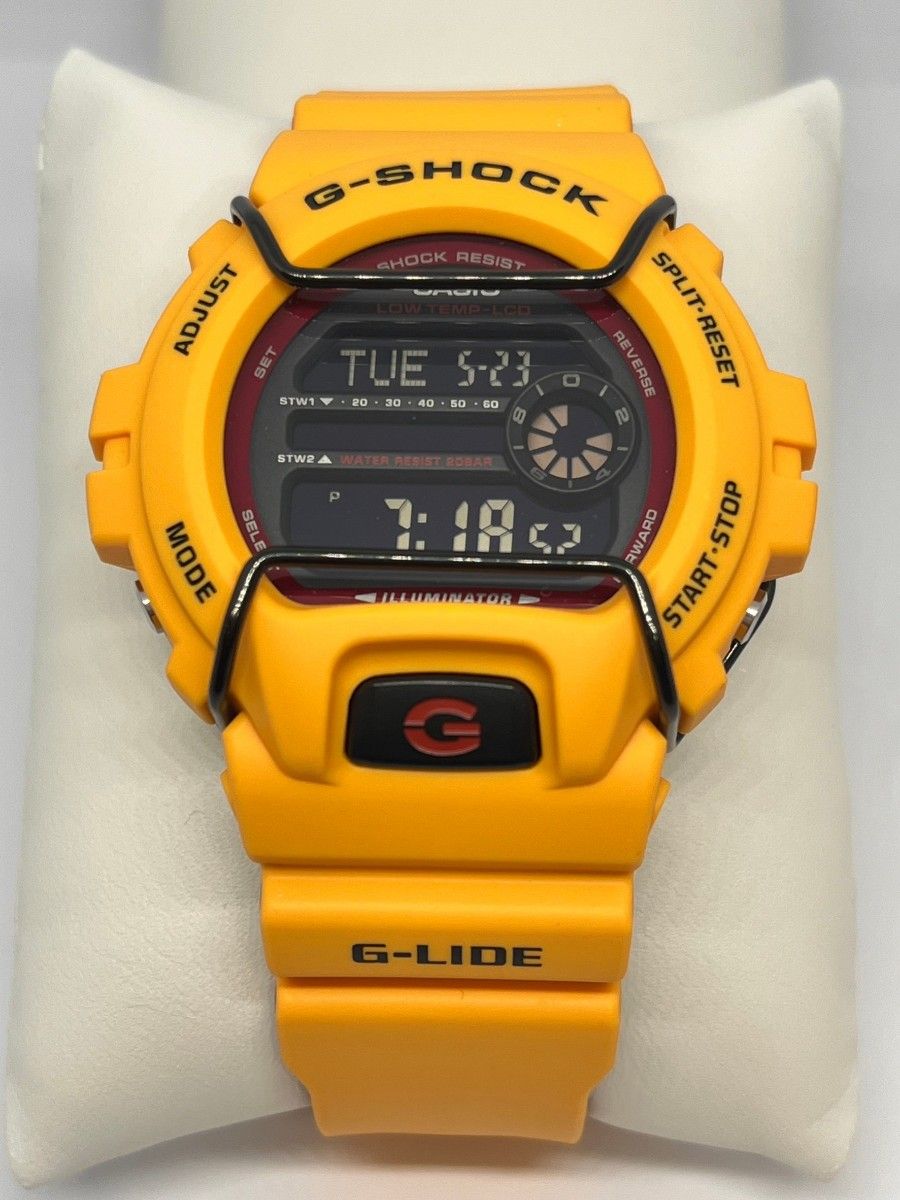 新品未使用】G-SHOCK デジタル腕時計GLS-6900-9DR イエロー-