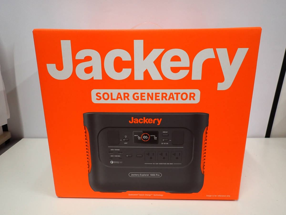 新品未開封 Jackery/ジャクリ JE-1000B/1000 Pro 最速1.8時間充電