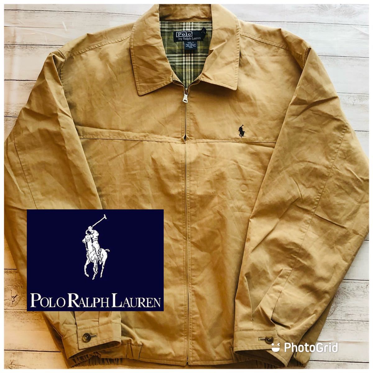 ビッグサイズ ラルフローレン Polo by Ralph Lauren XL 裏地チェック柄