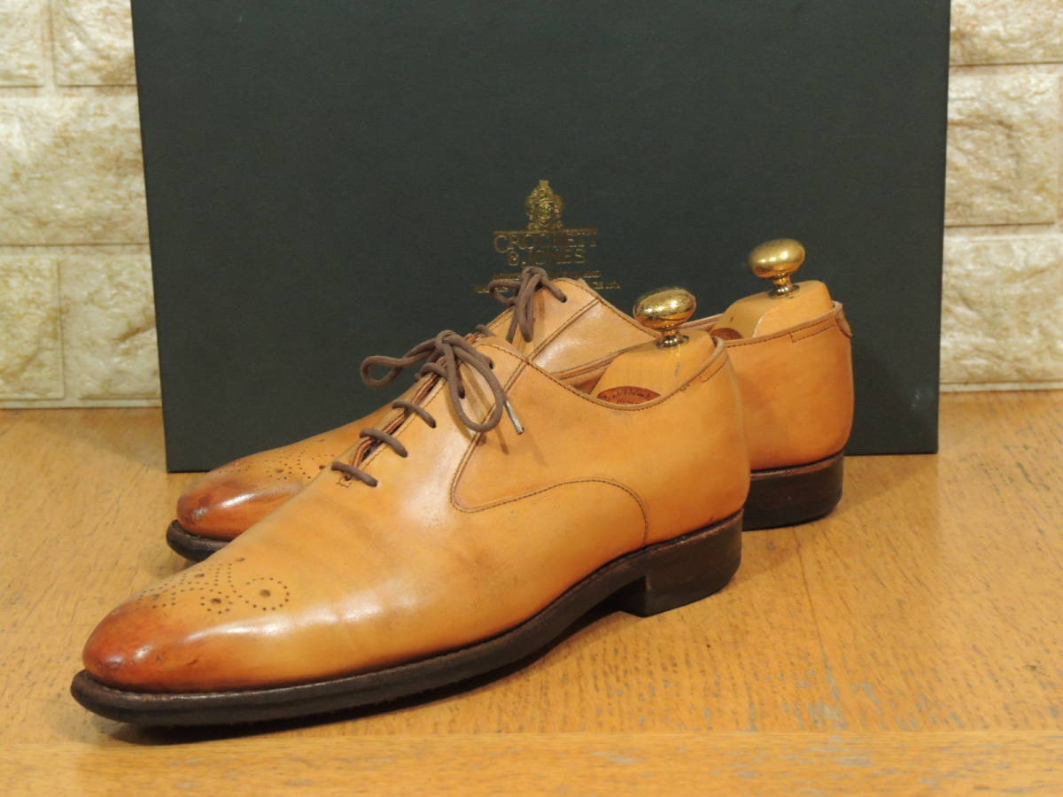 非売品 Crockett&Jones クロケットジョーンズ 5.5E 洒落た348ラストの