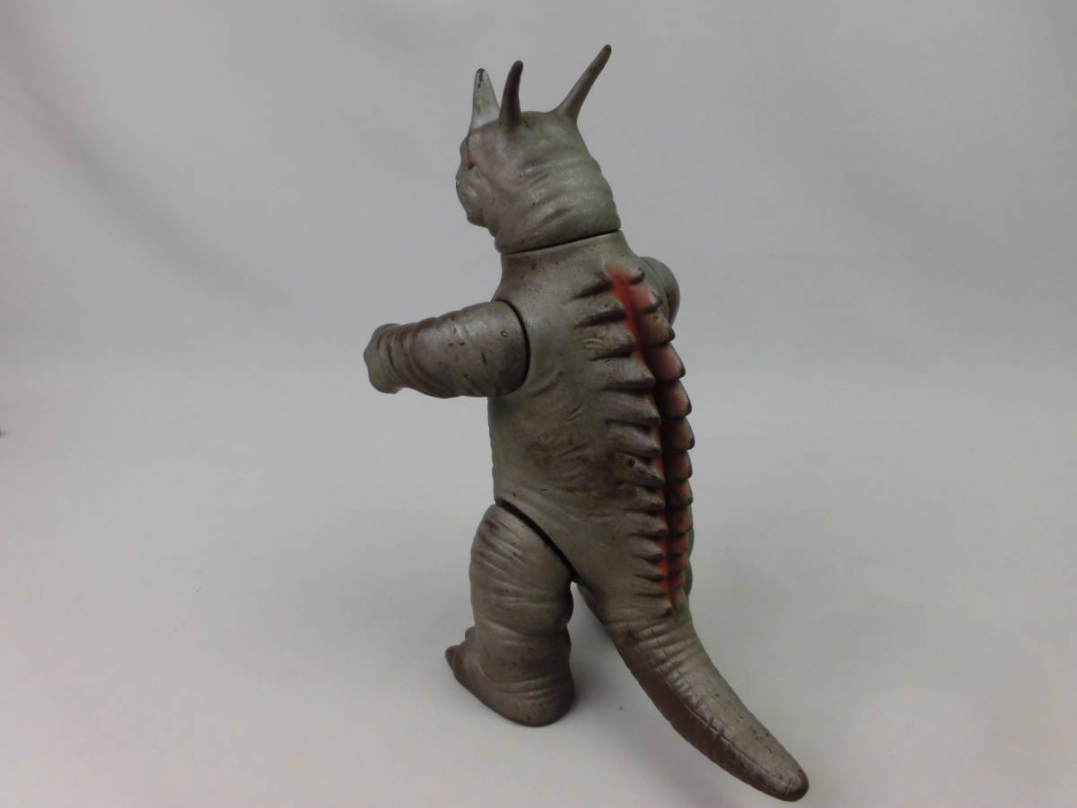 当時物 マルサン ネロンガー 約22cm 円谷プロ ソフビ 足裏マジック