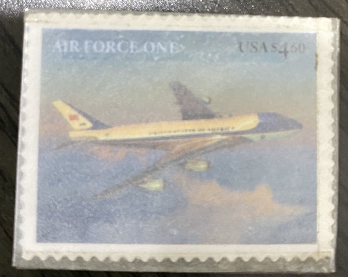 海外切手 アメリカ合衆国 大統領専用機 セルフ糊　2007発_画像1