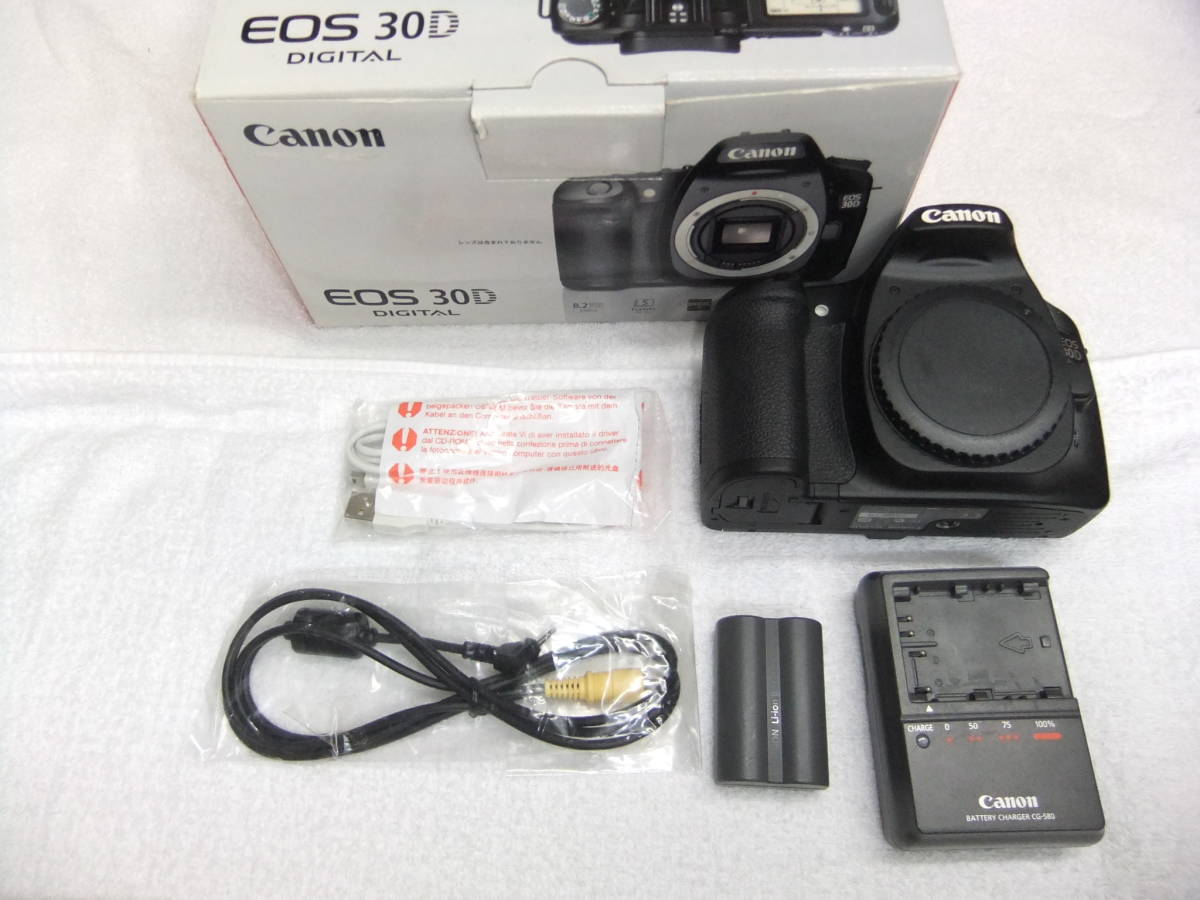 CANON キヤノン EOS 30D デジタルカメラ ボディ 元箱付 | fuerzalider.com