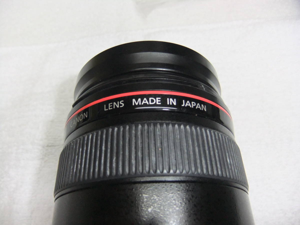 キャノン CANON EF 24-70mm F2.8 L USM キャップ付 カビあり 動作確認