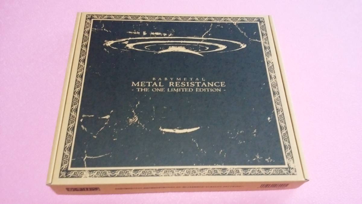  новый товар BABYMETAL METAL RESISTANCE THE ONE LIMITED EDITION baby metal bebimeta The one ограничение metal сопротивление 