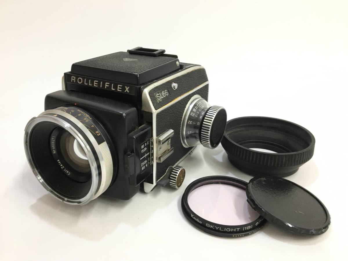 Rollei ローライ SL66E HFT Planar 80mm F 2.8 付属 フィルムカメラ
