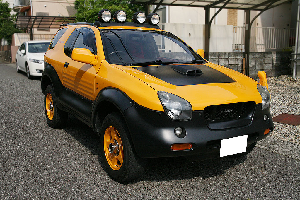 * valuable .1 pcs! Isuzu Vehicross limited model specification * Golden yellow all painting * vehicle inspection "shaken" H31 year 12 to month! agency exhibition *