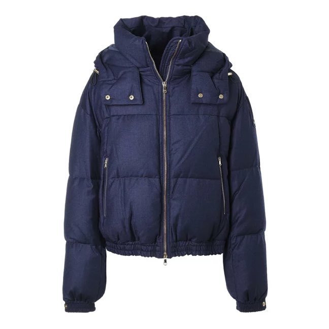 定価12,6万円 TATRAS タトラス ダウンジャケット VIGGER ビゲール Rライン ショート丈 BLUE 希少な5サイズ 22AW 完売品
