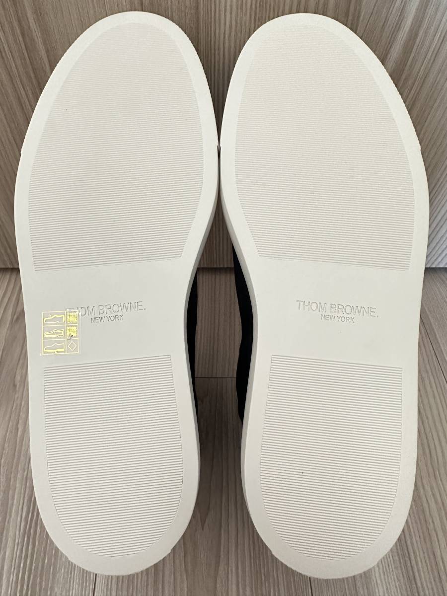 定価5,9万円 THOM BROWNE トムブラウン ハイカットシューズ スニーカー