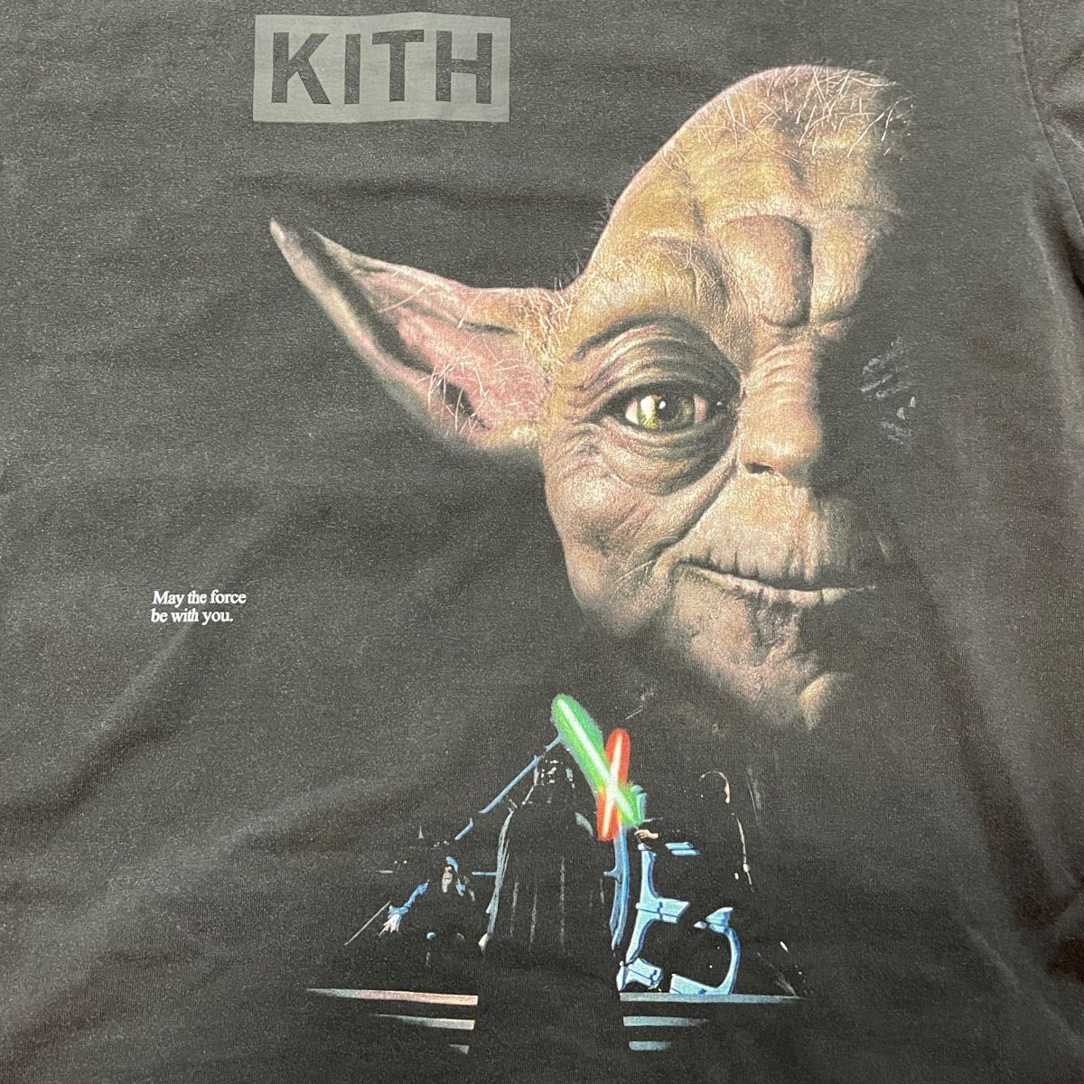 Kith x STAR WARS Yoda Vintage Tee キス x スターウォーズ ヨーダ ビンテージ Tシャツ
