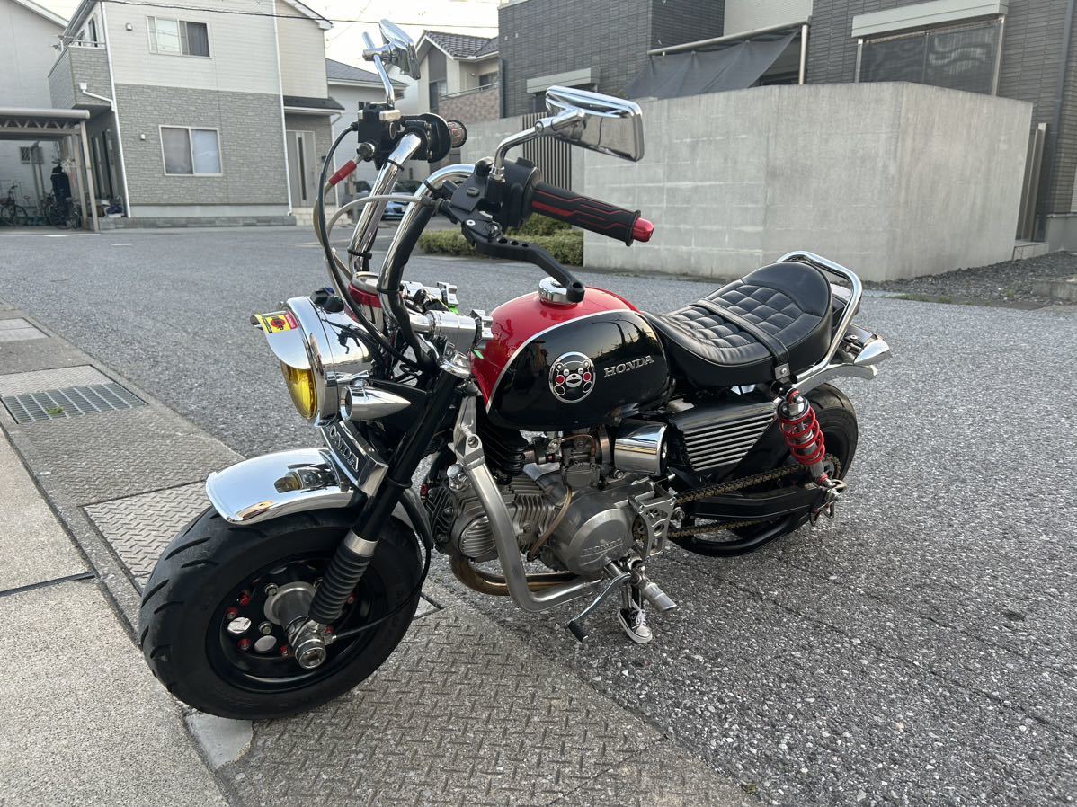 ホンダモンキー ab27 くまモンタンク ローダウン