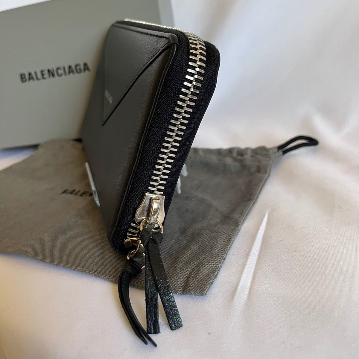 BALENCIAGAバレンシアガ 長財布 ロングウォレット ブラック - 長財布