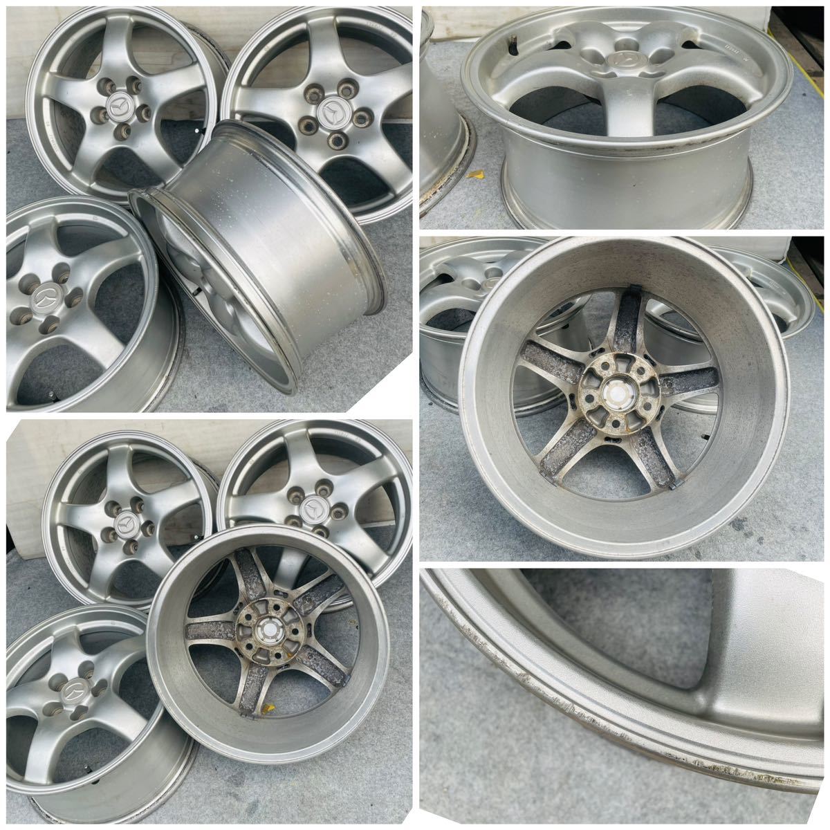 希少品。FD3S マツダ RX-7 純正17インチ 8JJ / 8.5JJ+ 春夏新作バッグ