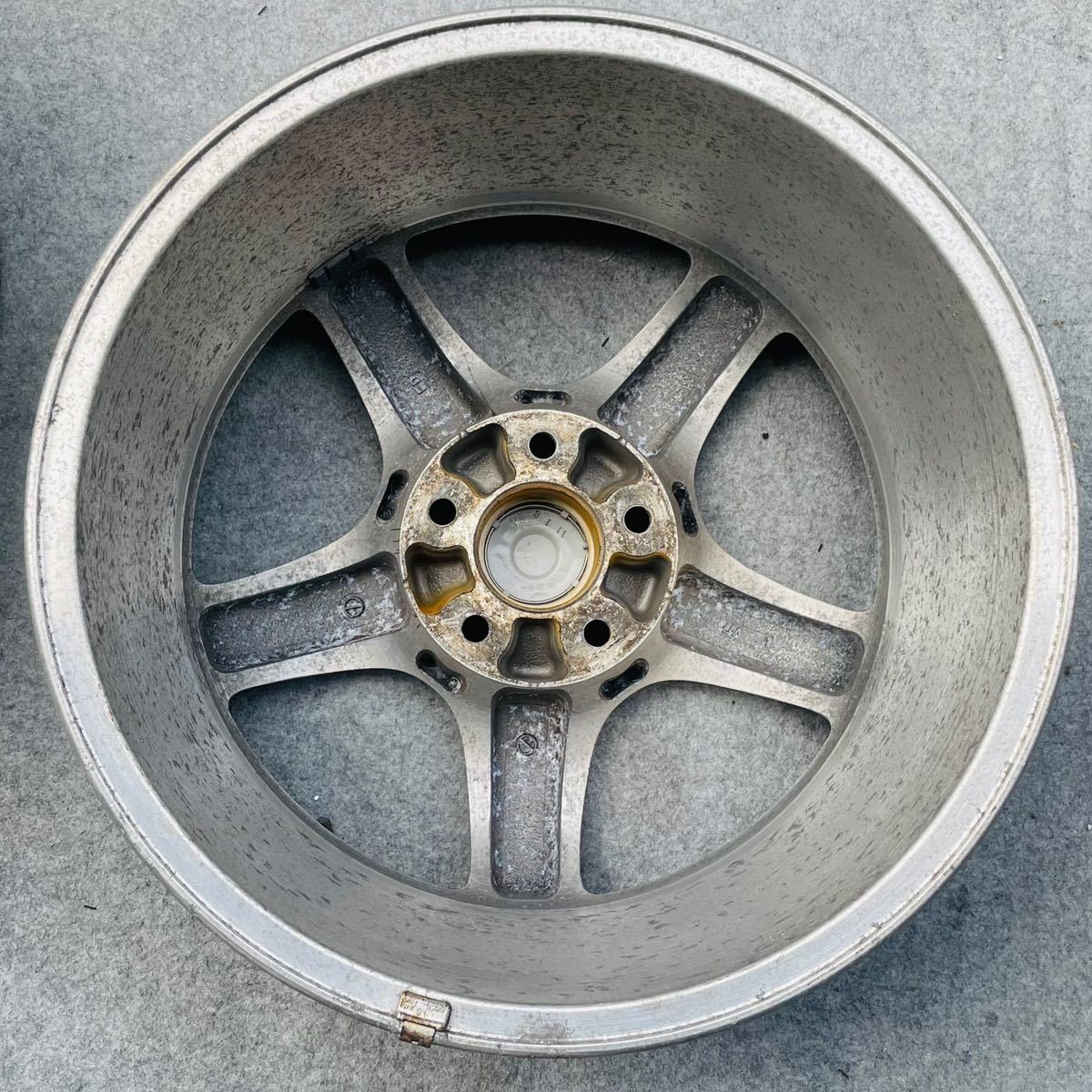 希少品。FD3S マツダ RX-7 純正 17インチ 8JJ / 8.5JJ 5H-114.3 +50