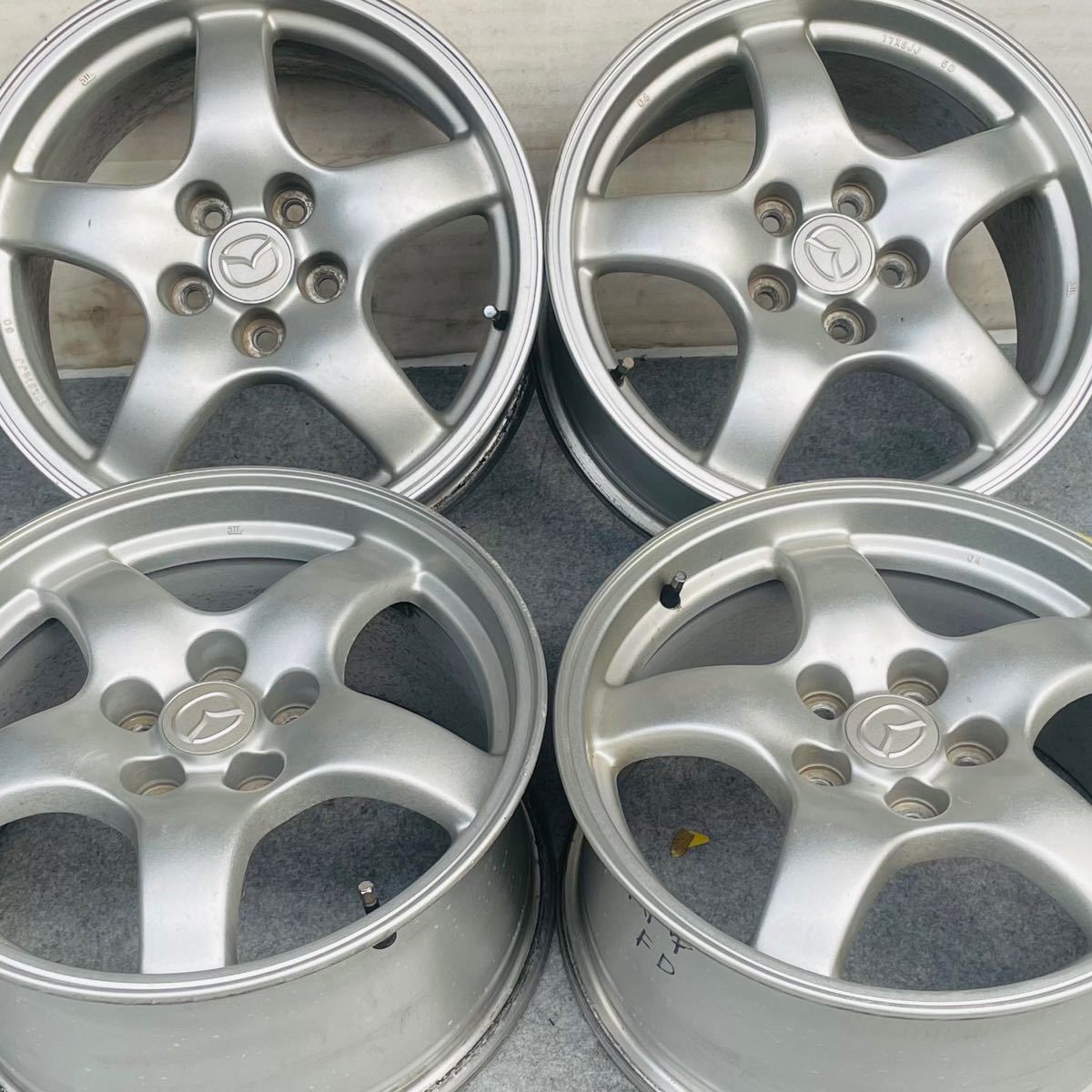 驚きの安さ 希少品。FD3S マツダ 8.5JJ マツダ RX-7 / 純正17インチ RX