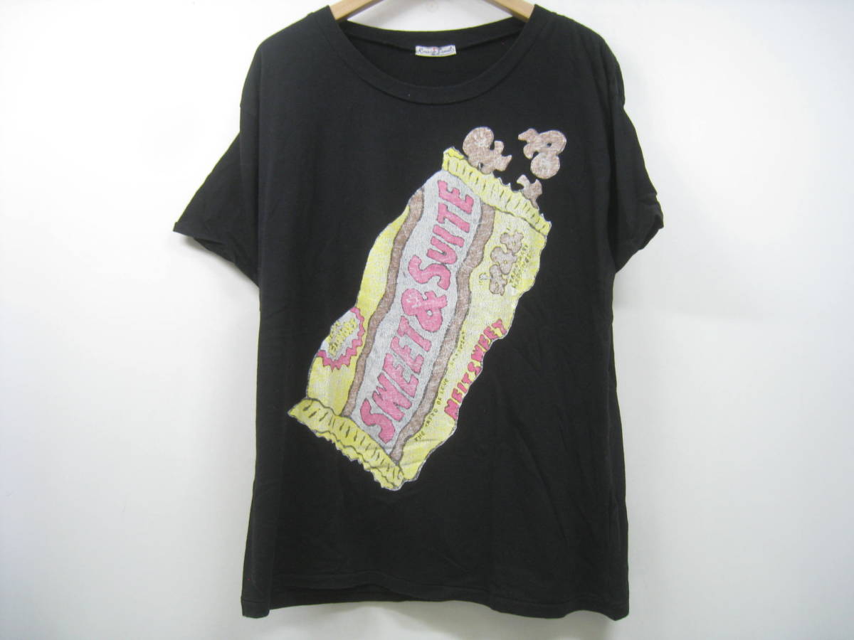 RNA SWEAT RNA Inc. アールエヌエー Tシャツ 半袖 プリントTシャツ レディース 黒 ブラック サイズM_画像1