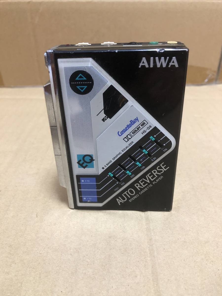 AIWA.アイワ.HS-G9 カセットボーイ.ステレオカセットプレーヤー.説明にご覧ください_画像1