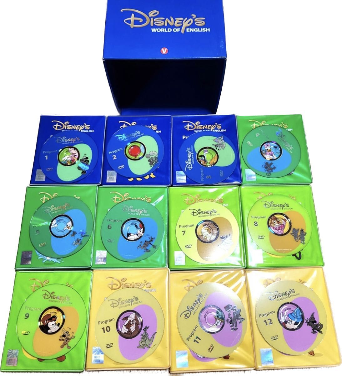 DWE ディズニー英語システム ワールドファミリー 英語 DVD CD 絵本 シングアロング プレイアロング ストレートプレイ