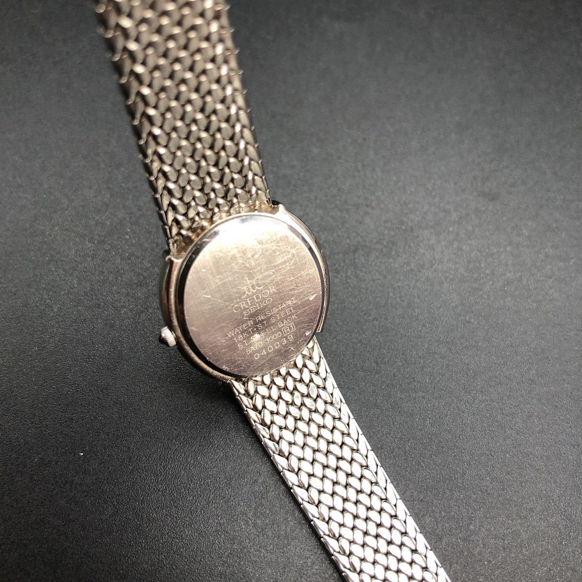 即決 SEIKO CREDOR セイコー クレドール 腕時計 5A70-3000 | inmano.com.br