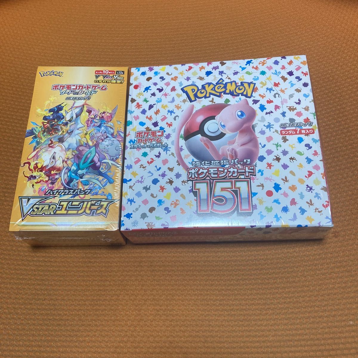 VSTARユニバース+151 シュリンク付きBOXセット ポケモンカードゲーム