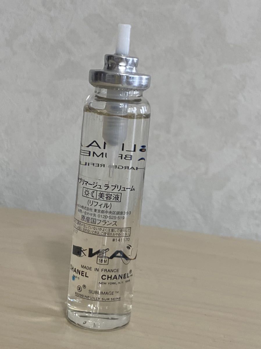 CHANELサブリマージュラブリューム　美容液　　 CHANEL SUBLIMAGE LA BRUME 　 レフィル 18ml 未使用　キャップなし　定形外発送は220円_画像2