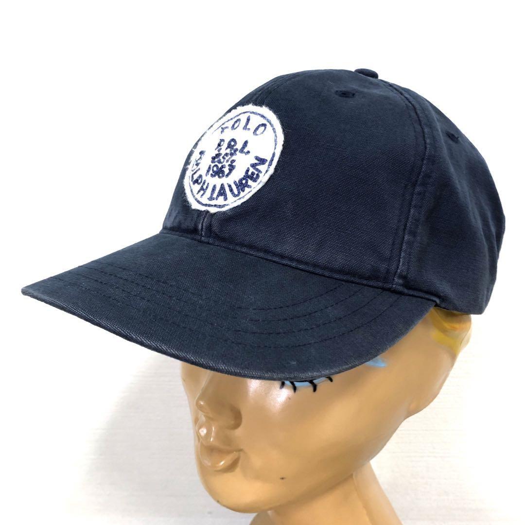 90s 良品 POLO SPORT 紺 キャップ ワッペン ロゴ刺繍 RALPH 90s 良品 POLO SPORT 紺 キャップ ワッペン ロゴ刺繍 RALPH