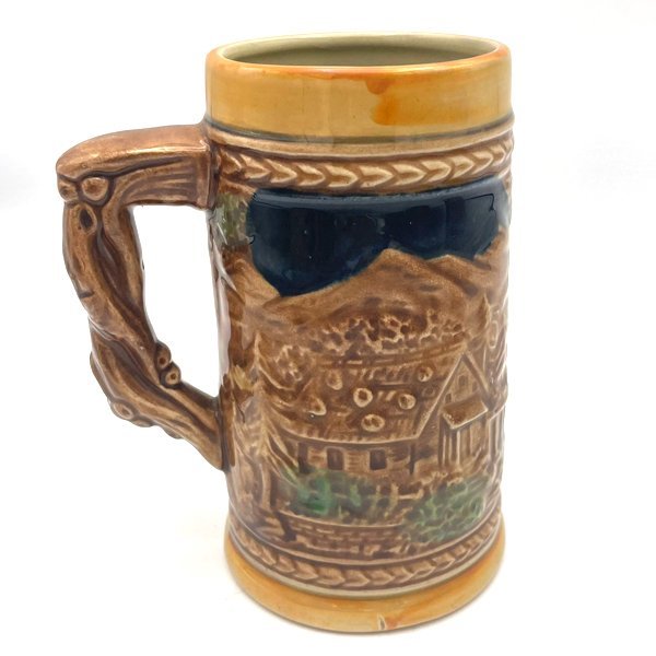  Germany manner jug ceramics Via mug 6 piece Germany bi Agras beer mug 