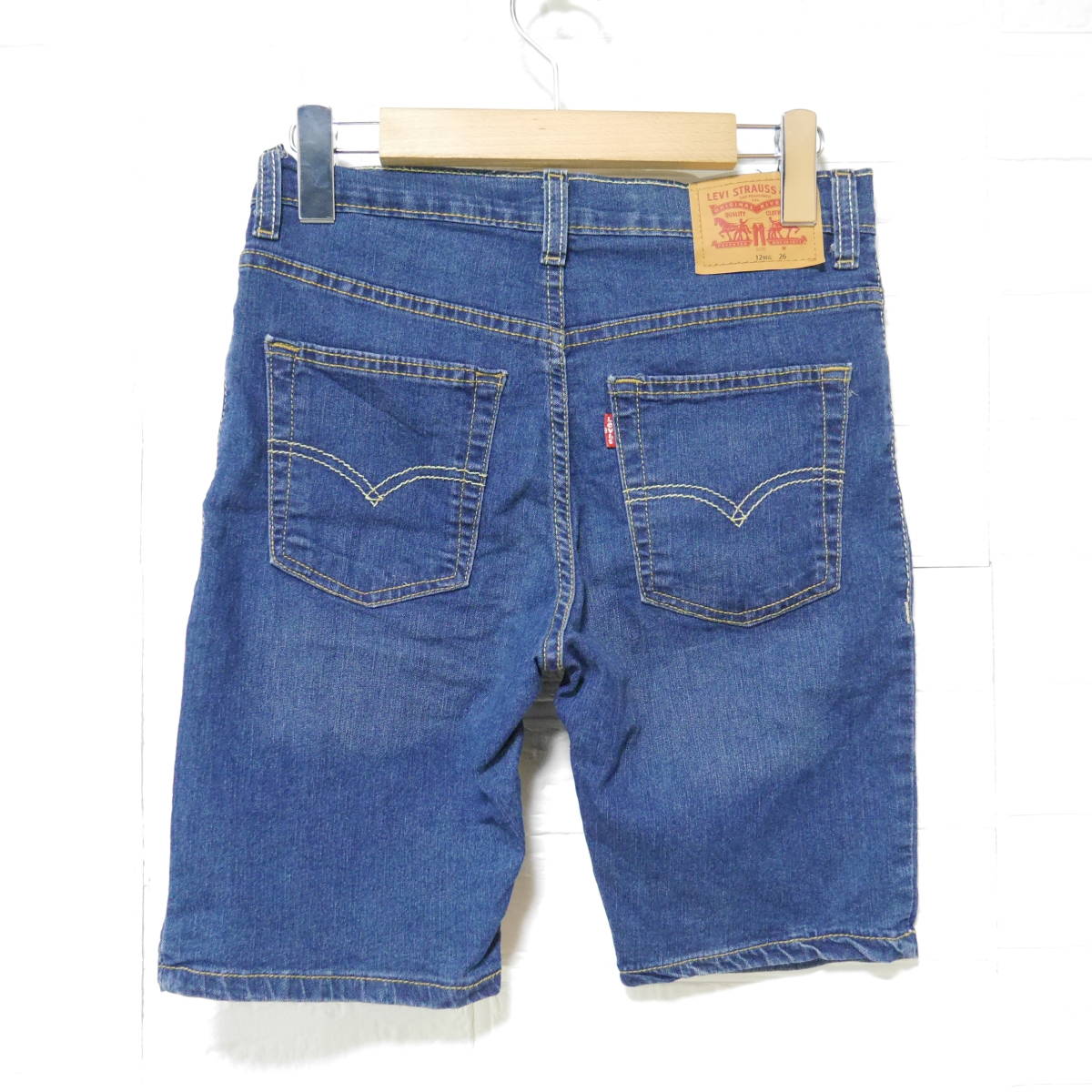 A651 ◇ Levi's 511 SLIM | リーバイス　ボトムス　青　中古　サイズ１２ＲＥＧ２６_画像2