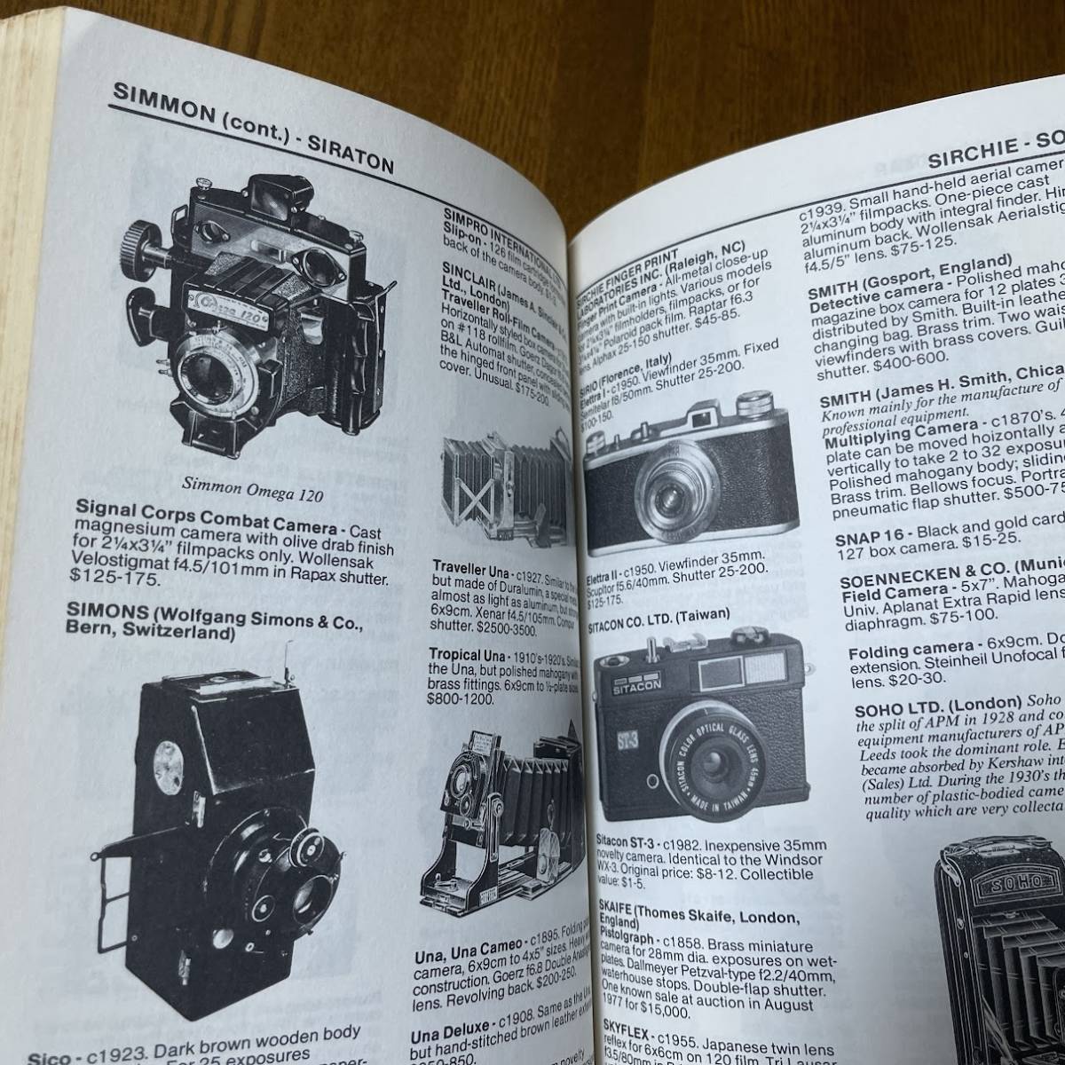 (AD) 洋書 PRICE GUIDE TO ANTIQUE & CLASSIC CAMERAS SIXTH EDITION 1987-1988 672PAGE USED JUNK_画像5