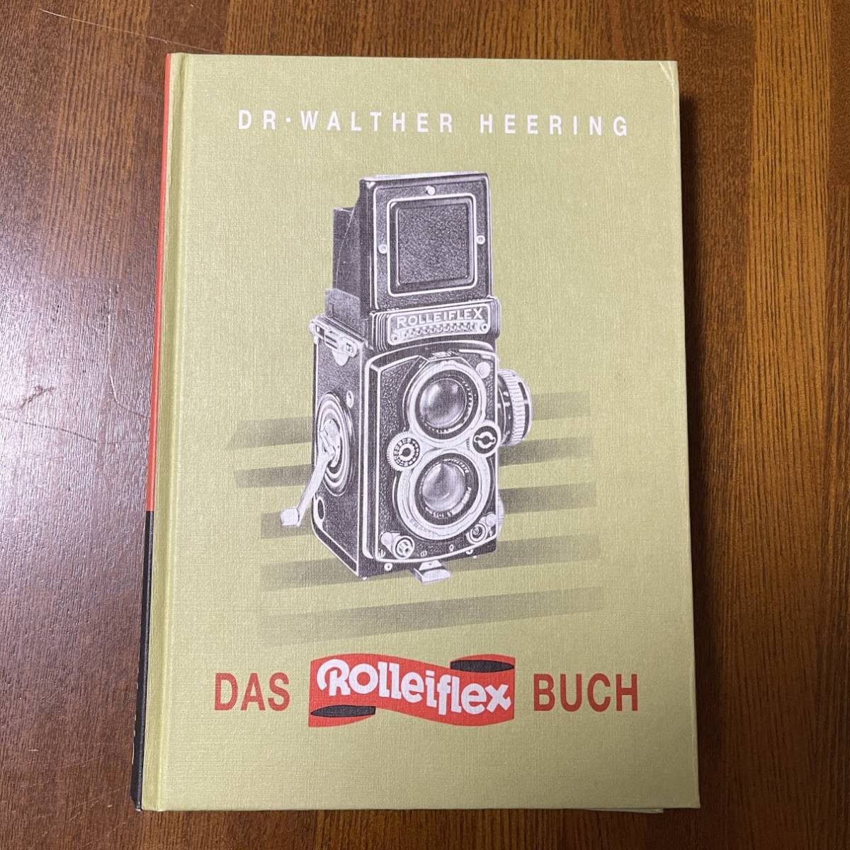(AD) foreign book DAS ROLLEIFLEX-BUCH Dr. Walther Heering work Rollei Flex twin-lens reflex book@... have JUNK
