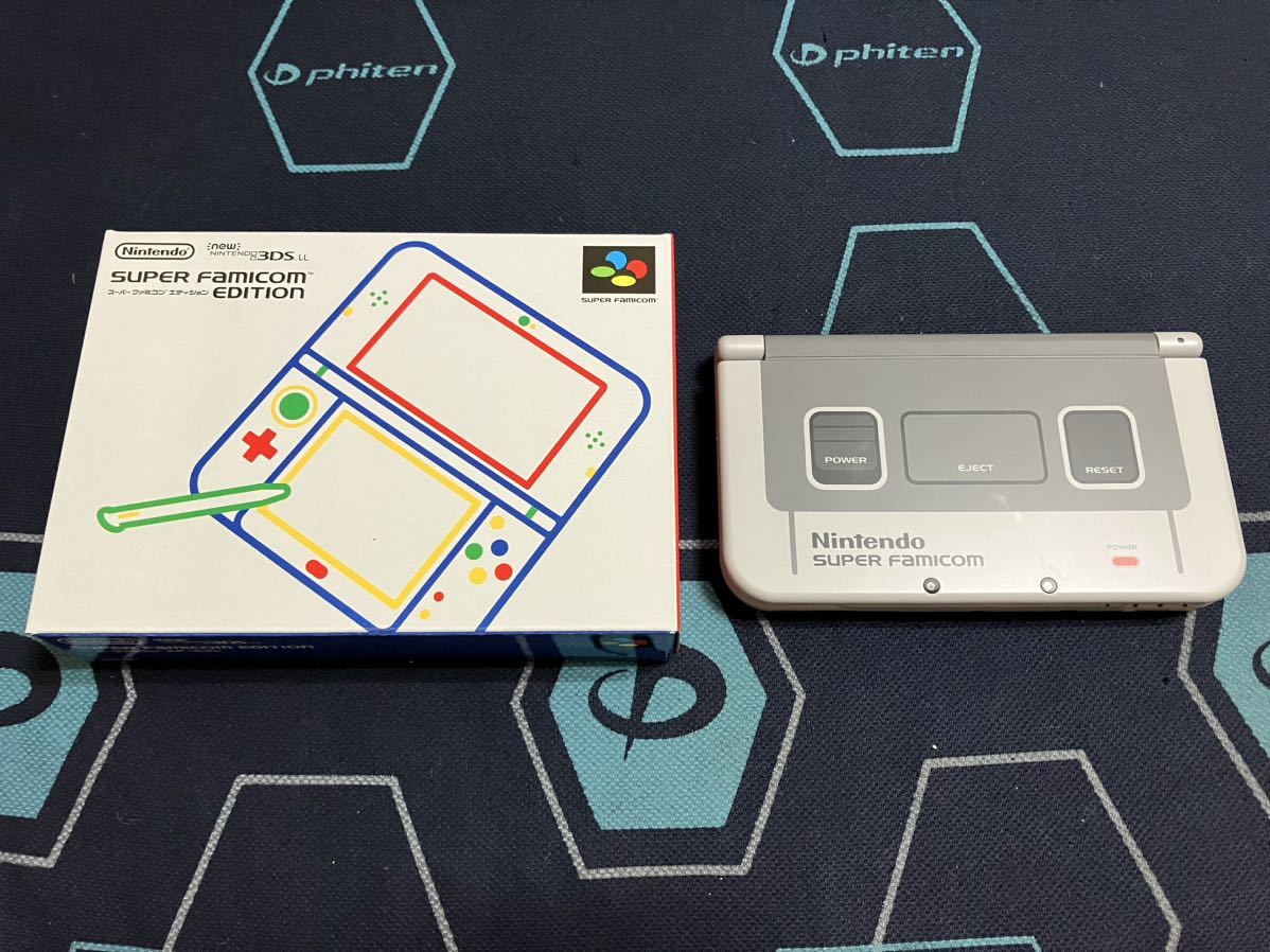 中古美品】 美品 new NINTENDO 3DSLL スーパーファミコンエディション