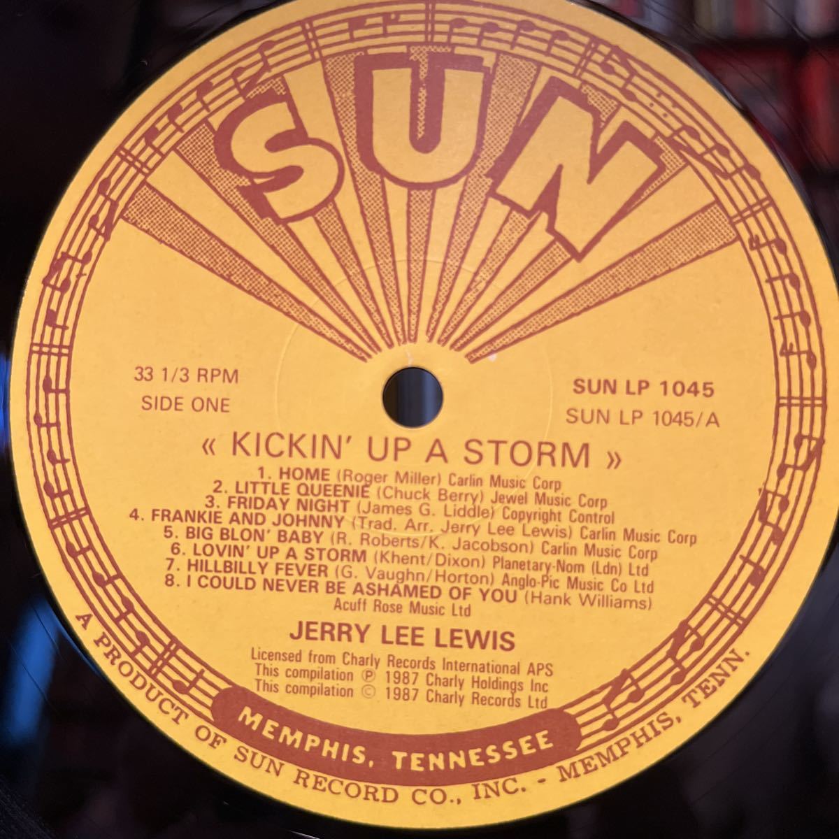 [LP] JERRY LEE LEWIS / KICKIN’ UP A STORM_画像3