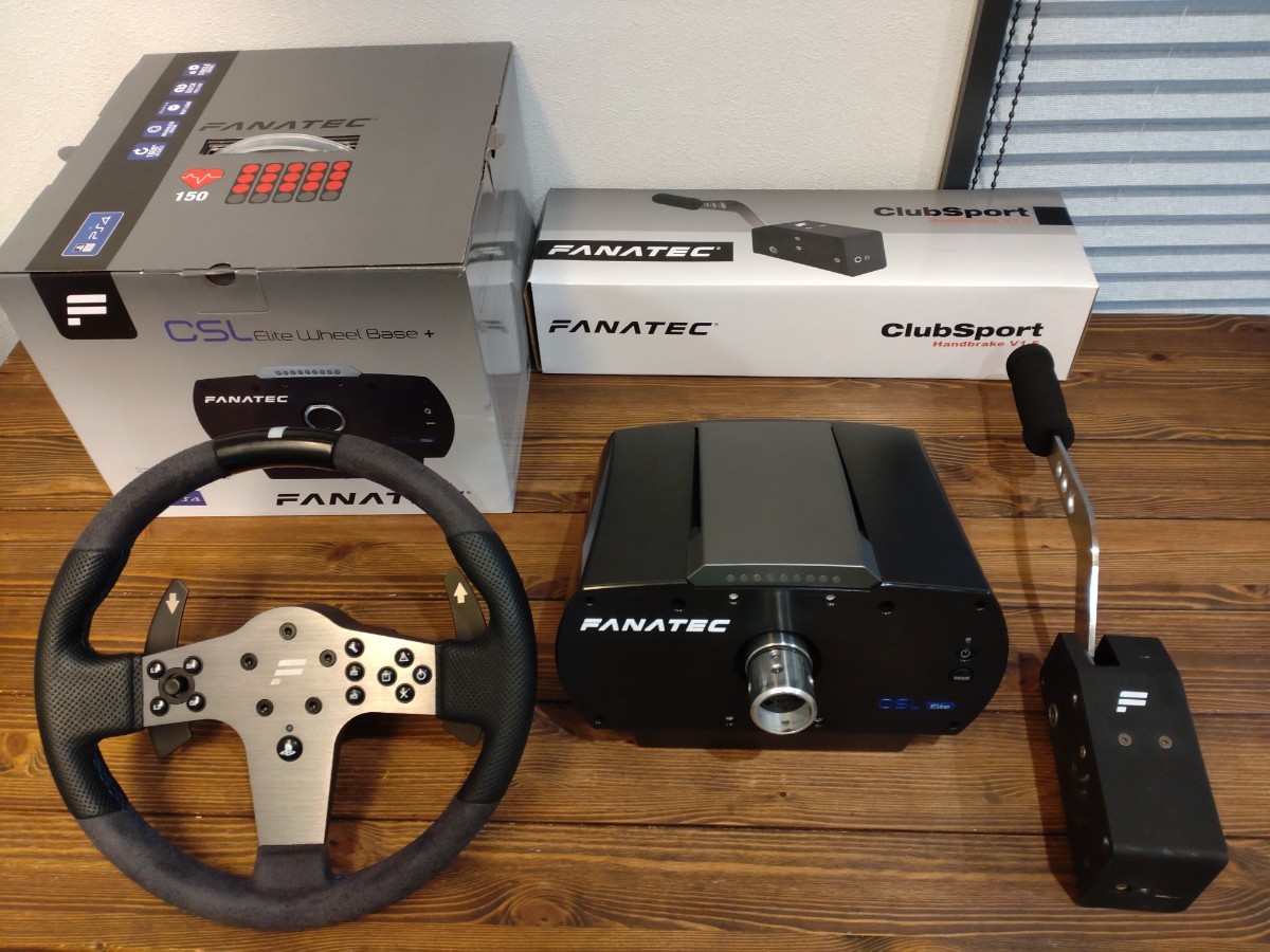 美品 FANATEC CSL elite PS4 PS5 ファナテック GT DD Pro スラスト