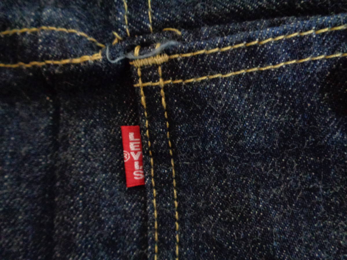 希少40 極上 濃紺 美品 LEVI'S リーバイス 507XX セカンド BIG E