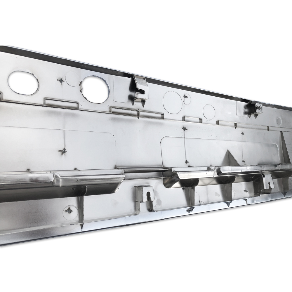 三菱 ふそう ブルーテック キャンター H22年11月- 標準 メッキ フロント ワイパー パネル 純正交換 新品 TM10-4_画像3