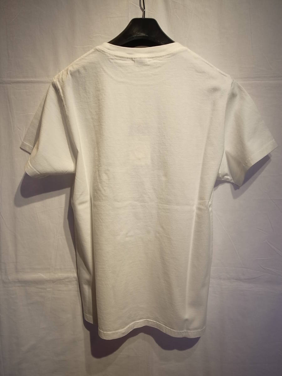 【新品】DELUXE DELUXE×RIPZINGER SK8 TEE 半袖 シャツ デニム パンツ TEE Tシャツ BEDWIN デラックス べドウィン WHITE サイズL_画像2