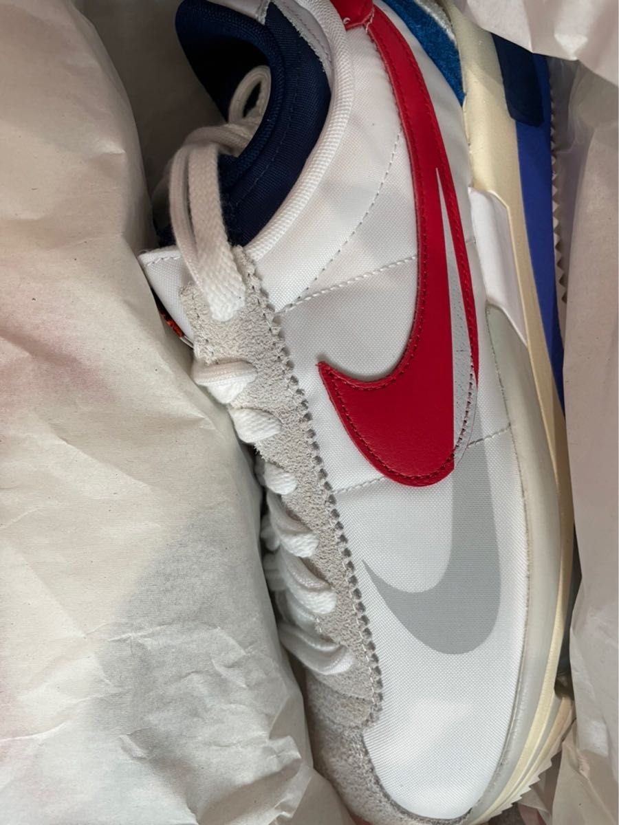 sacai × Nike Cortez White and Red 28cmサカイ × ナイキ ズーム コルテッツ 28cm