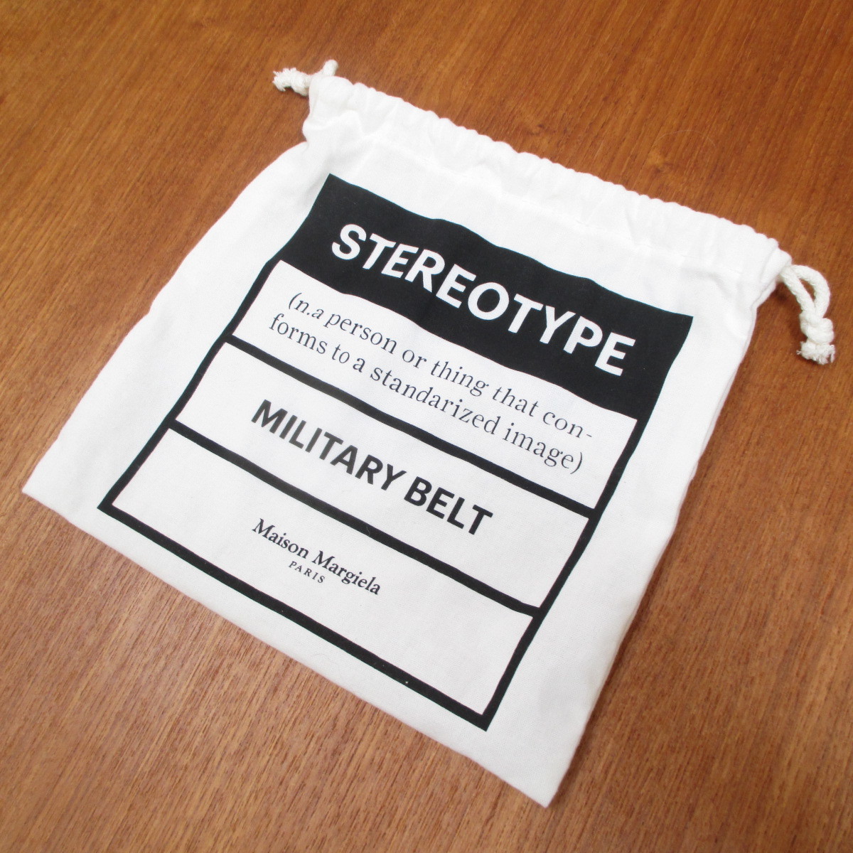 Maison Margiela STEREOTYPE ミリタリーベルト メゾンマルジェラ Maison Margiela STEREOTYPE ミリタリーベルト メゾンマルジェラ