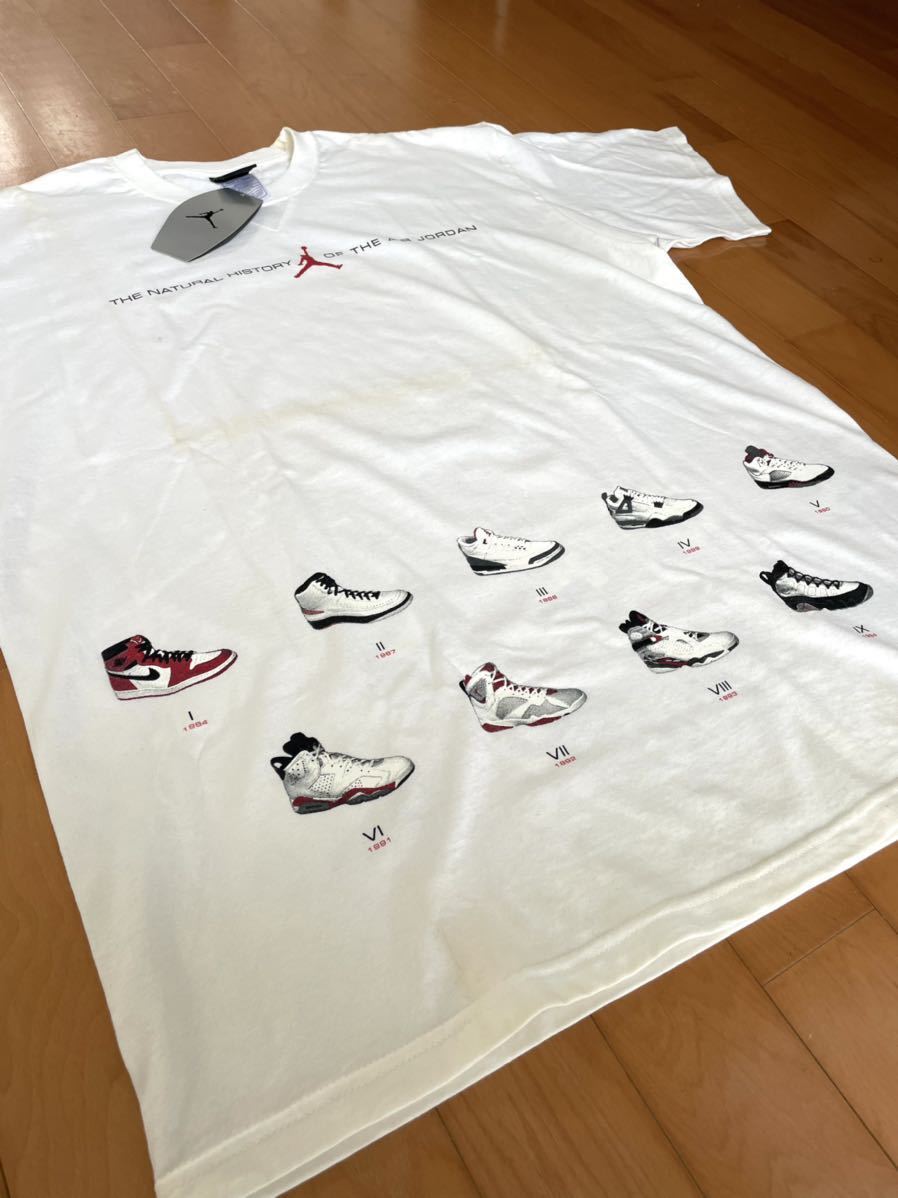 jordan ビンテージ Tシャツ nike ジョーダン L【未使用】【90's】紙
