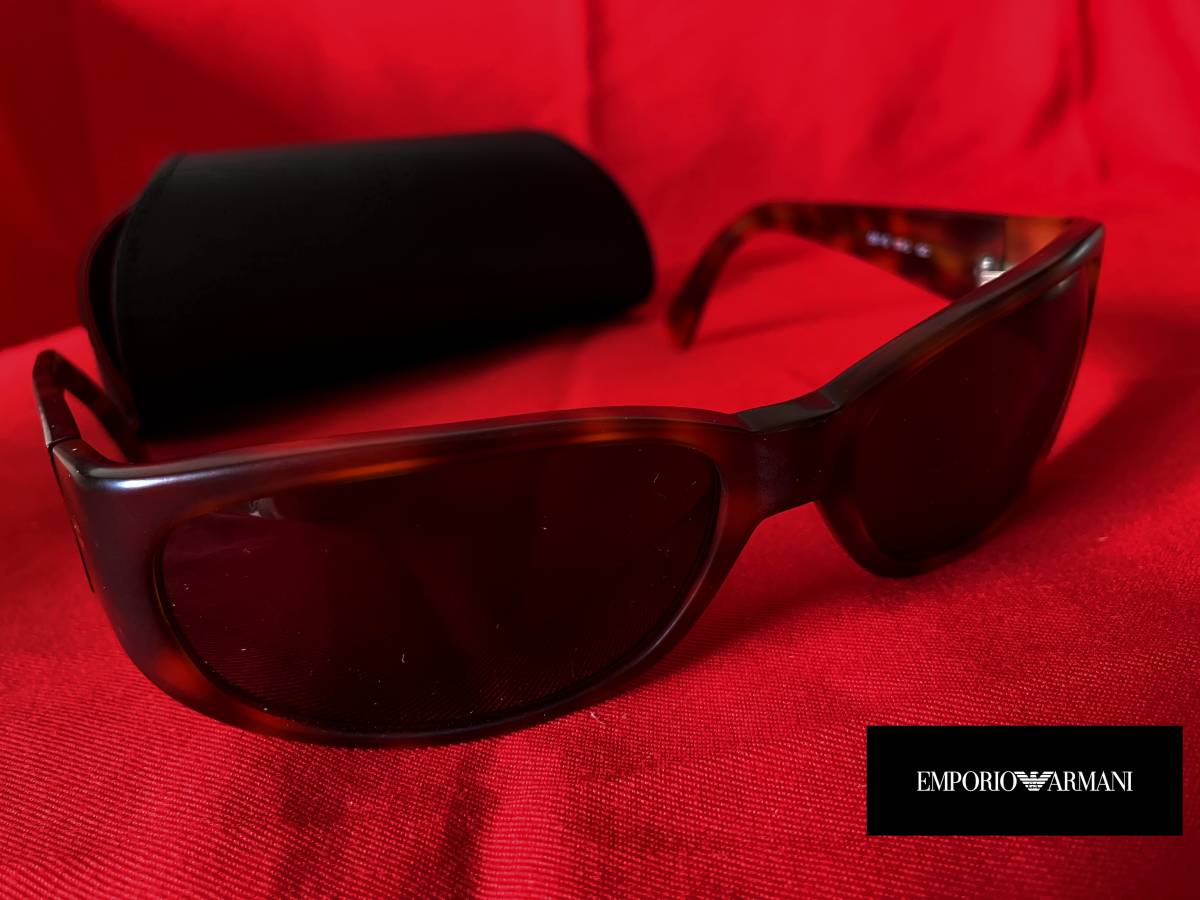○夏サングラス EMPORIO ARMANI エンポリオ アルマーニ べっ甲