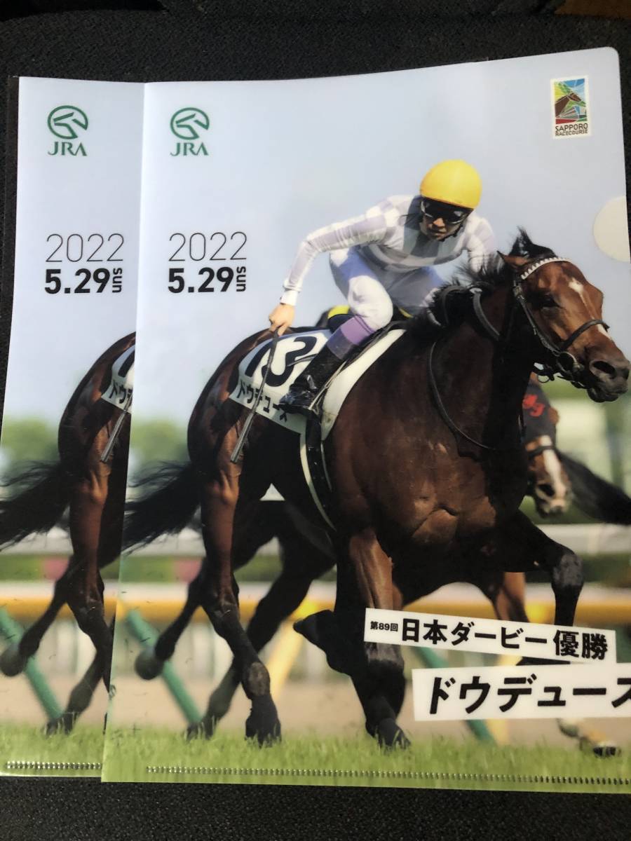 ホットセール 日本ダービー クリアファイル minhaqualitylife.com.br