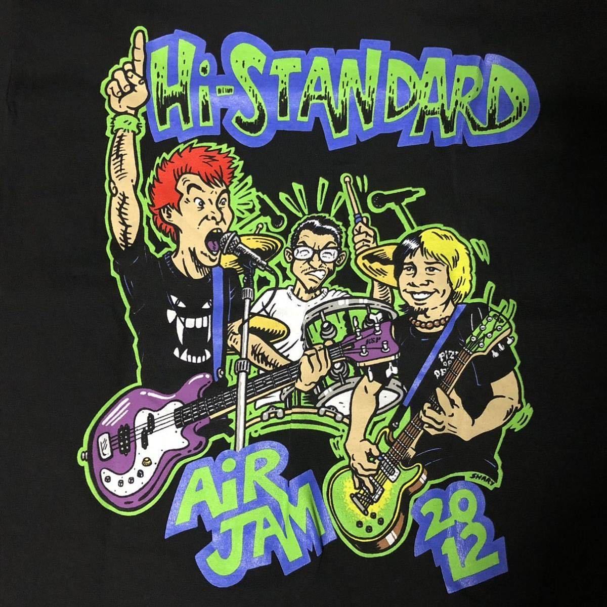 Hi-STANDARD AIRJAM 2012 Tシャツ 黒 XS ハイスタンダード Hi-STANDARD AIRJAM 2012 Tシャツ 黒 XS ハイスタンダード