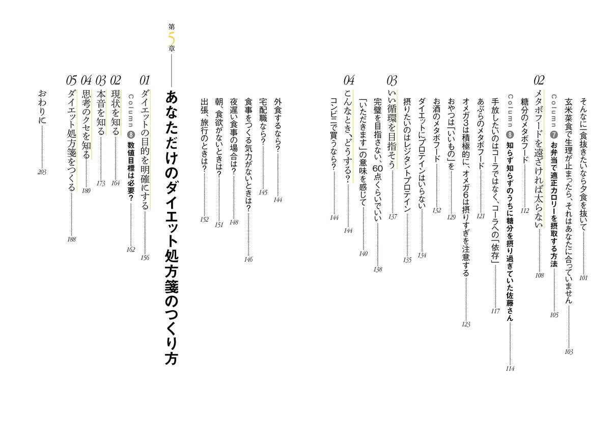 書籍　世界でたったひとつ　あなただけのダイエット処方箋