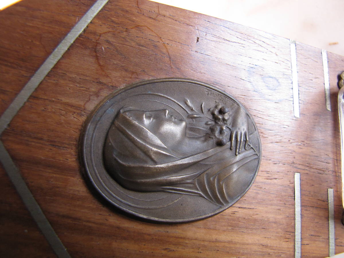 聖母の飾りプレート　水盤つき　と５_画像2