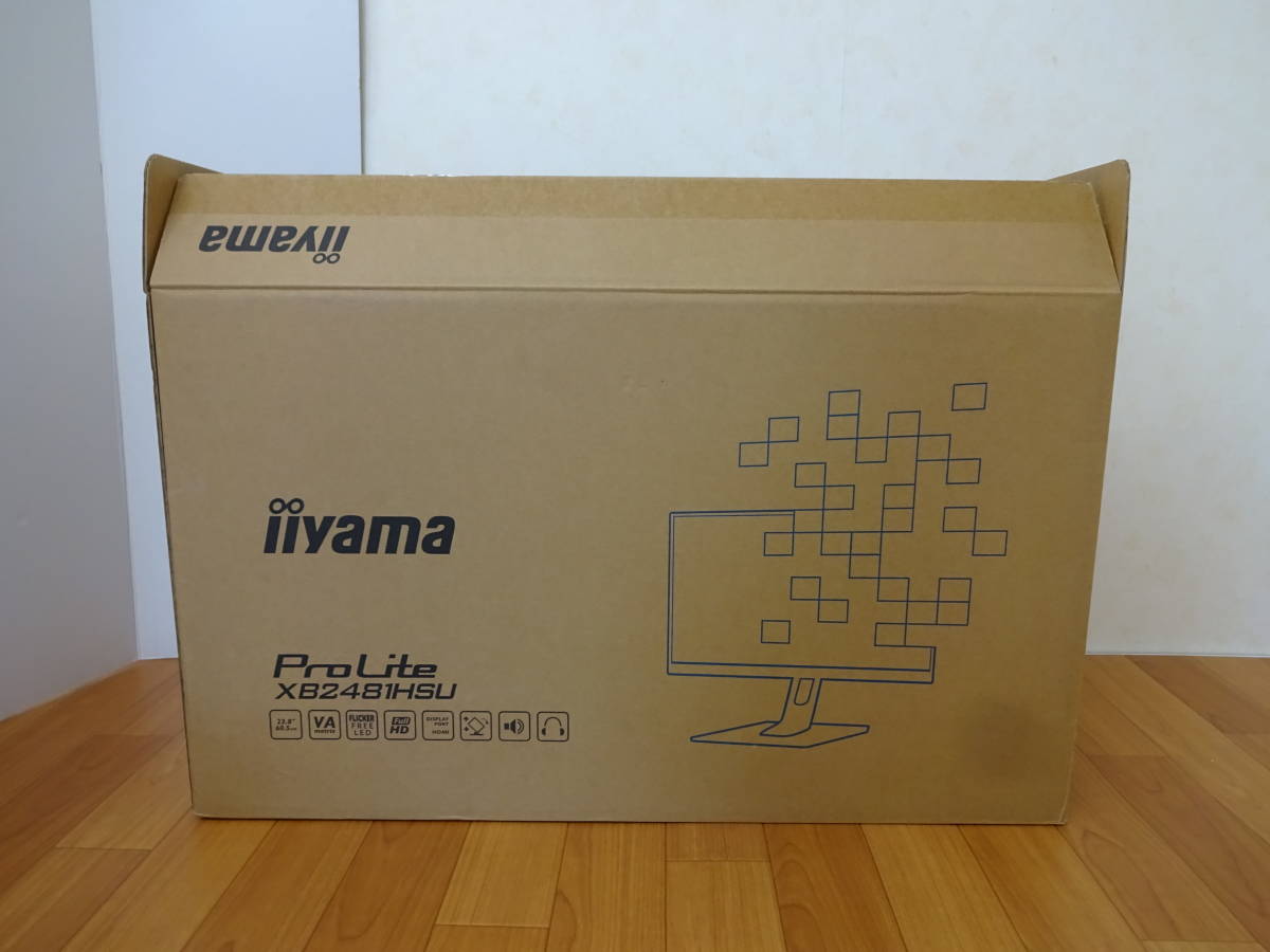 家電】iiyama 23.8 ワイドモニター ProLite XB2481HSU-4D 中古 フルHD