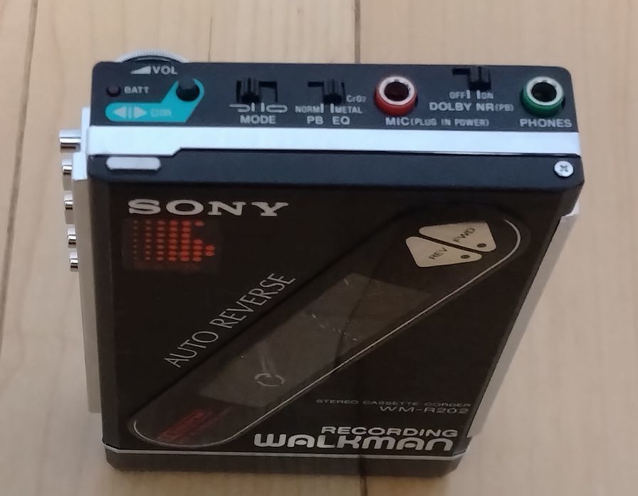 SONY WALKMAN WM-R202 ソニー ウォークマン ジャンク品_画像5