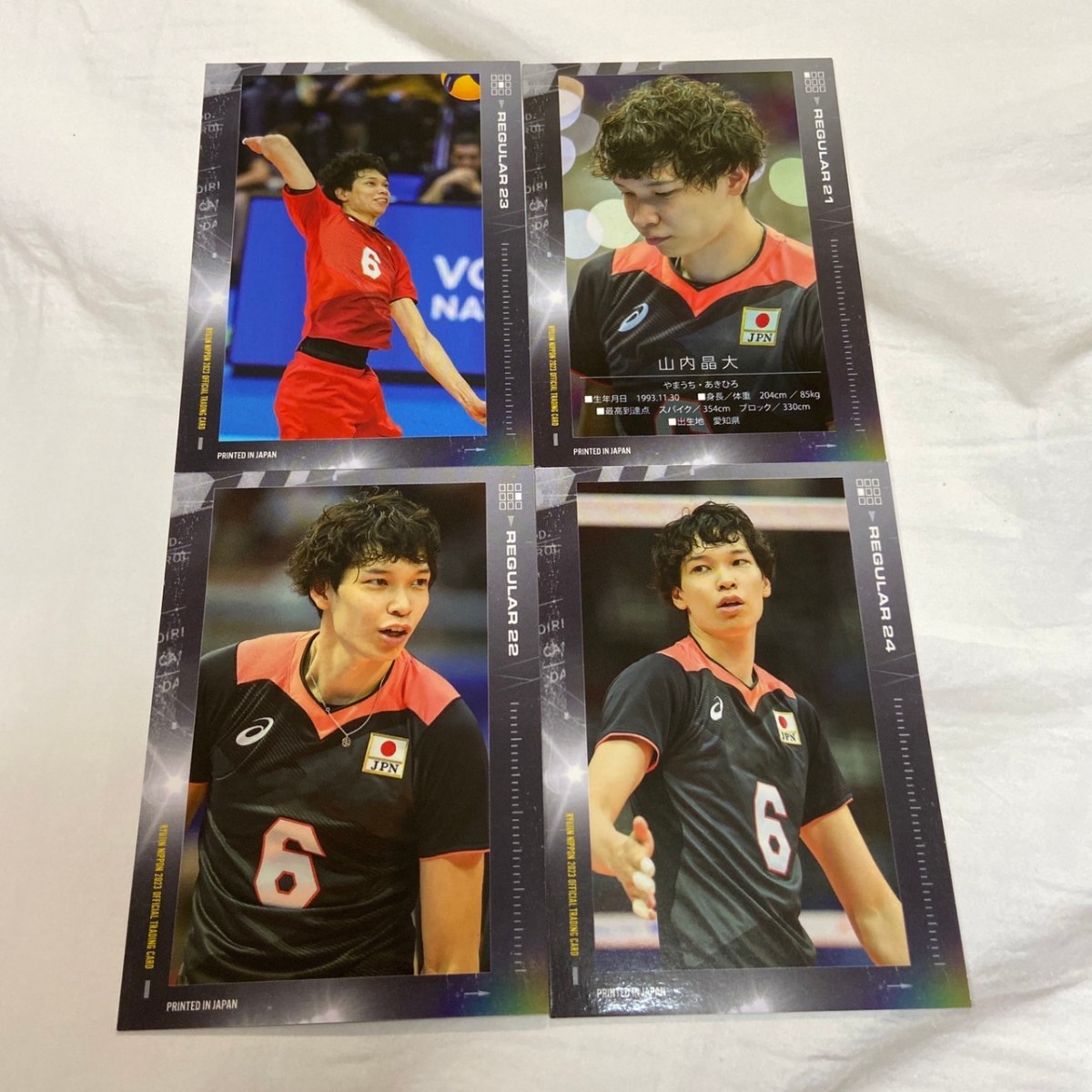 龍神NIPPON 2023 トレーディングカード 山内晶大 レギュラーコンプ
